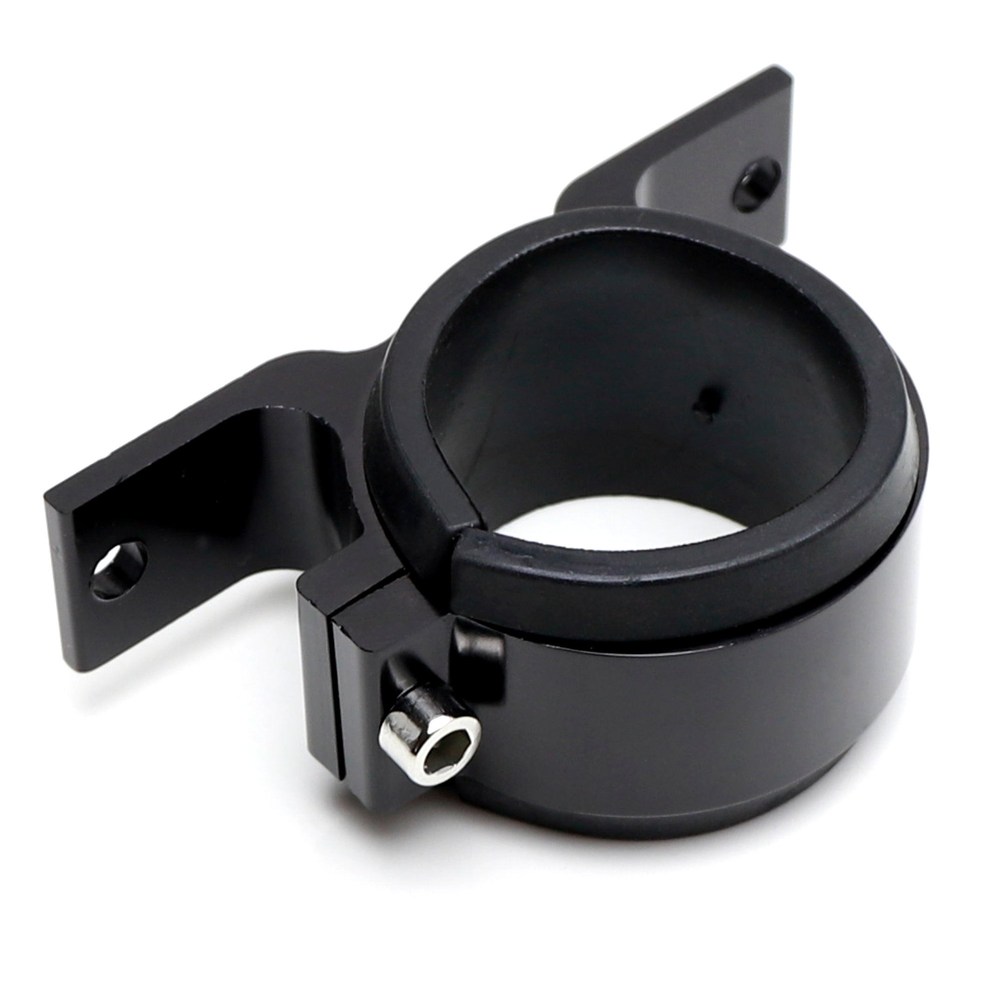 2 Car Aluminum Water/Fuel Pump Bracket & Oil Catch Can Mounting Kit with Rubber Insert - Universal Fit for Engine Bays, DIY Auto Repair & Performance Upgrades