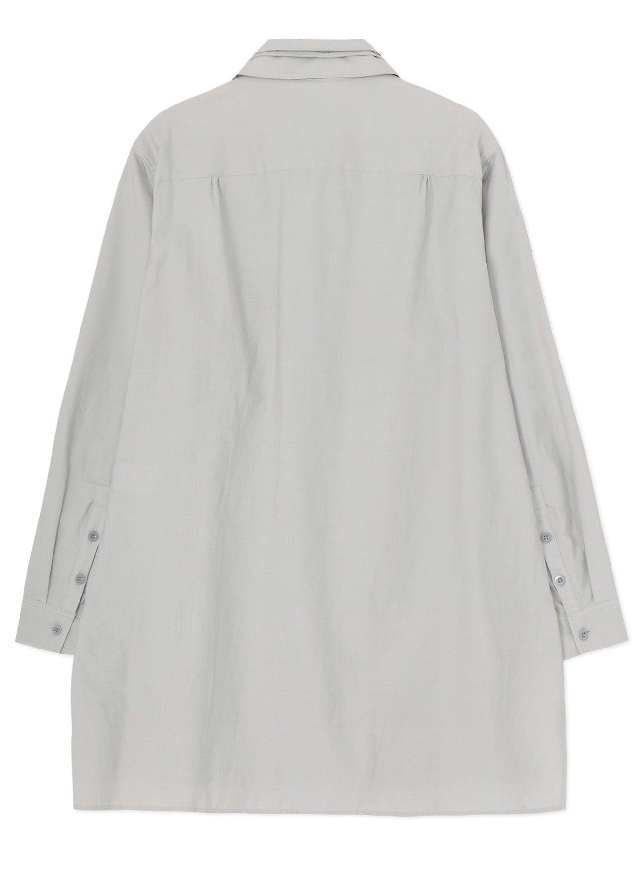 Stylish Cotton Twill Detachable Collar Shirt for Men & Women | Business Casual & Office Wear | Perfect for Work, Dates & Special Occasions