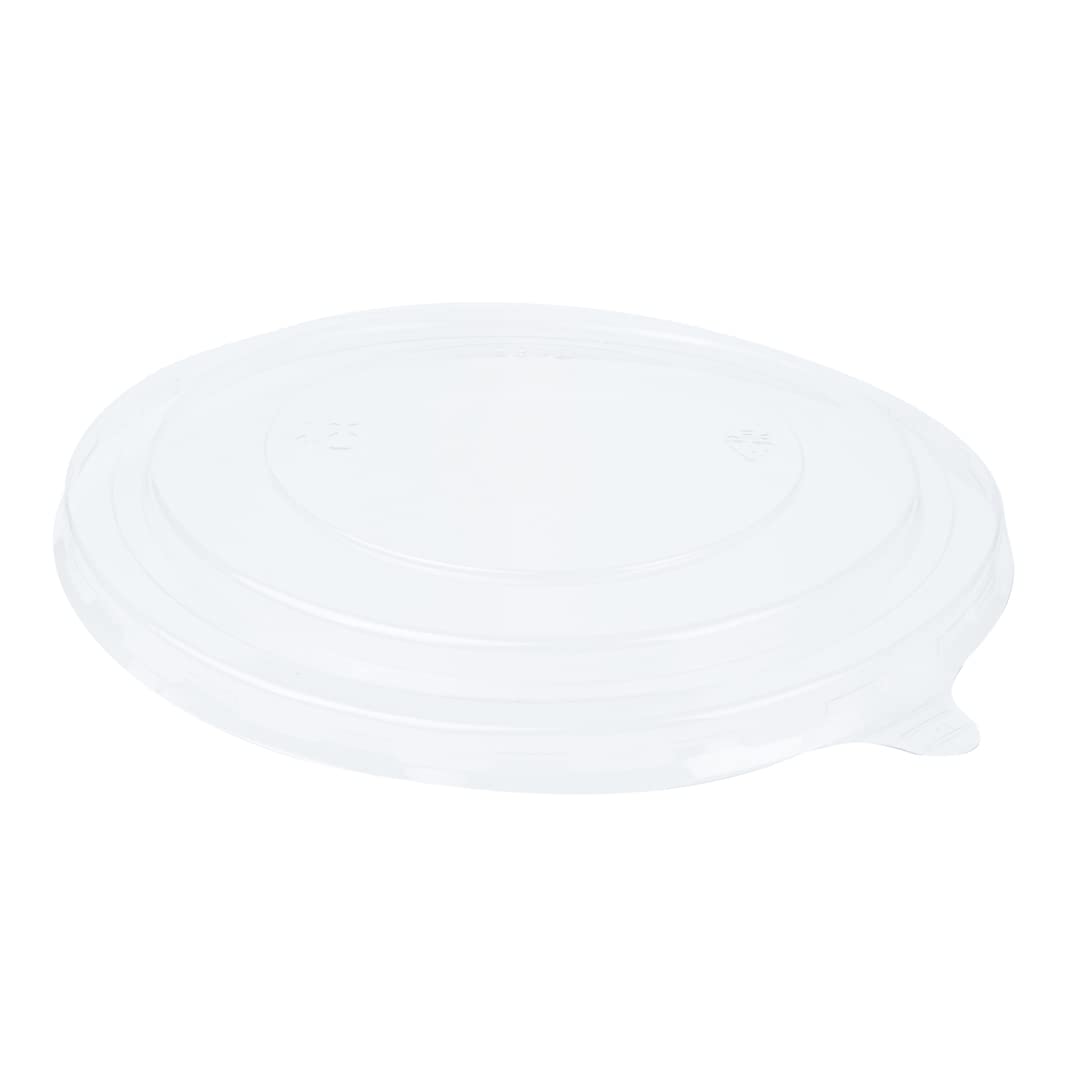 Disposable Clear Plastic Foil Lux Lids for 37oz & 42oz Takeout Containers - 200 Pack Lift Tab Food Container Lids (Containers Sold Separately) | Perfect for Restaurants, Catering & Food Delivery Services