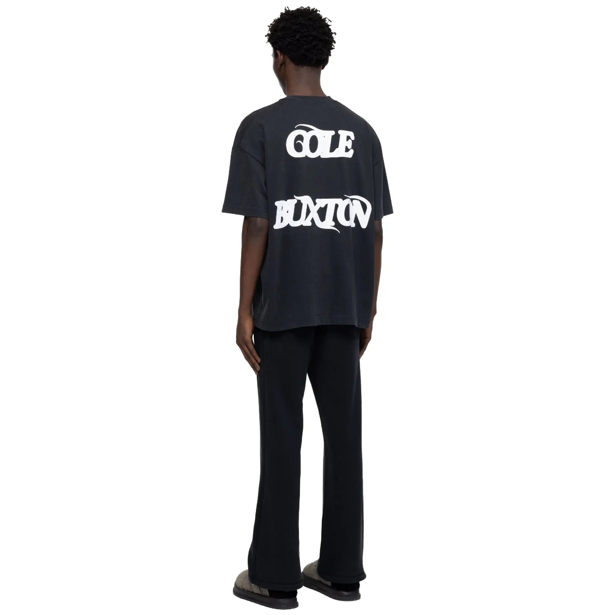 Cole Buxton Balearic Vintage Black T-Shirt for Men - Classic Cotton Tee for Casual Wear, Street Style & Everyday Outfits