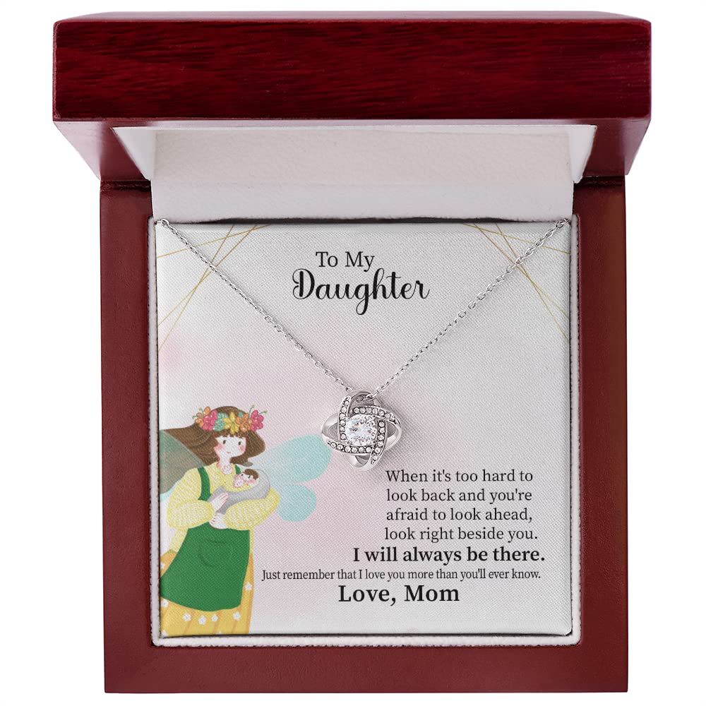 Mom and Daughter Necklace - Heartfelt Gift from Mom to Daughter for Birthday, Christmas & Special Occasions | Elegant Matching Jewelry for Mother-Daughter Bonding