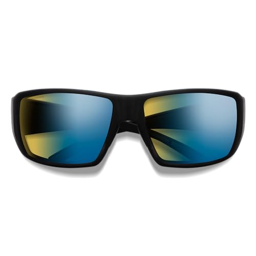 Matte Black + Chromapop Glass Polarchromic Yellow Blue Mirror