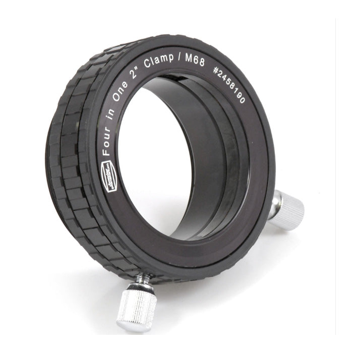 Baader 2 Four-in-One M68 Eyepiece Clamp - Compatible with 2.7 AP, M60 Vixen & M56 Synta Telescopes | Astronomy Accessory for Stargazing & Astrophotography