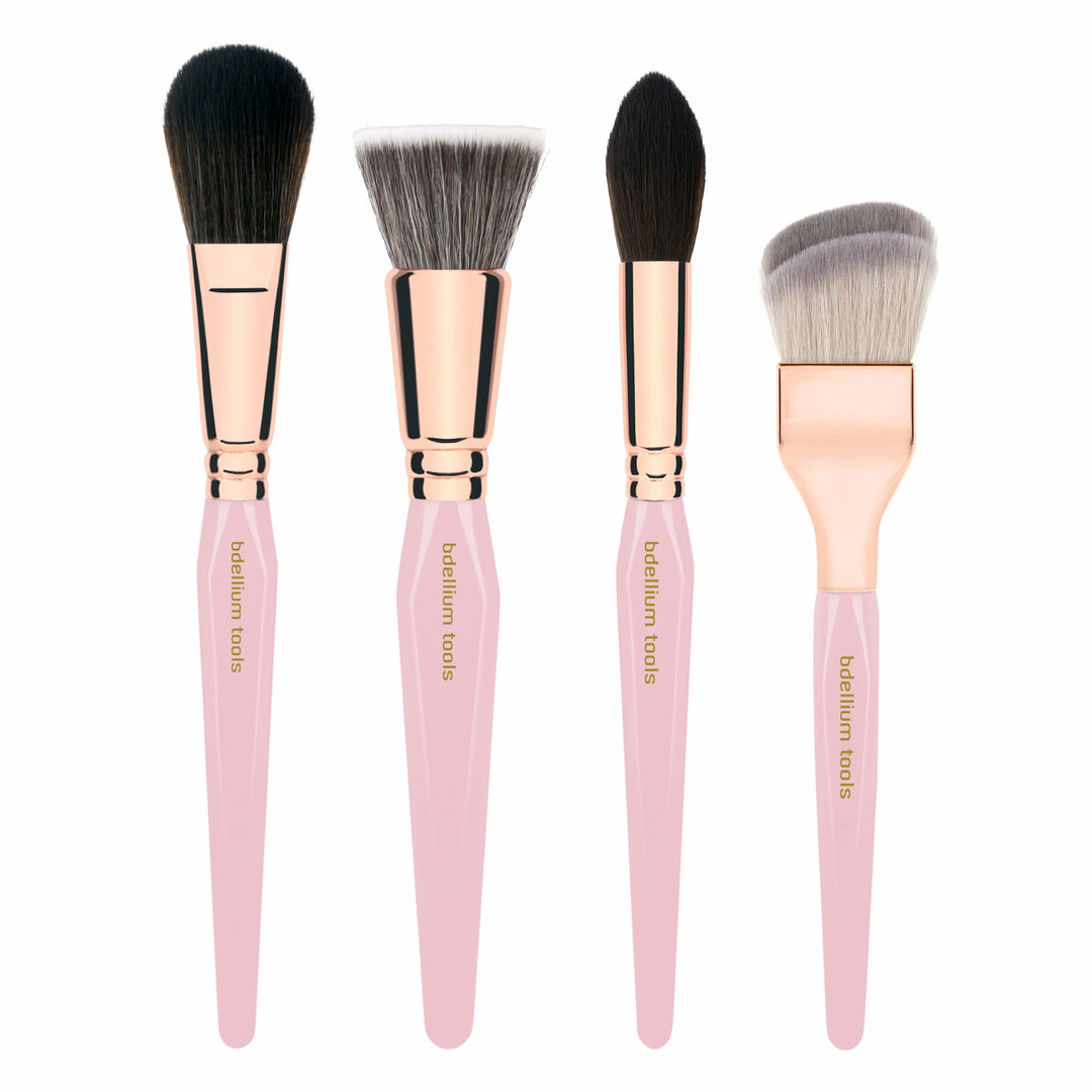 Pink Golden Triangle Face Set - 3-Piece Skincare Kit for Glowing Skin | Hydrating & Brightening Facial Care | Perfect for Daily Routine & Spa Days