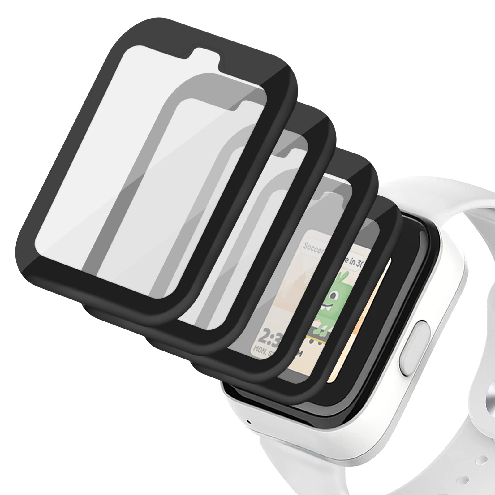 NewJourney 4-Pack Hard PET Clear Screen Protector for SyncUP Kids Watch - Durable Scratch-Resistant Film for Enhanced Protection | Perfect for School, Playtime & Outdoor Activities