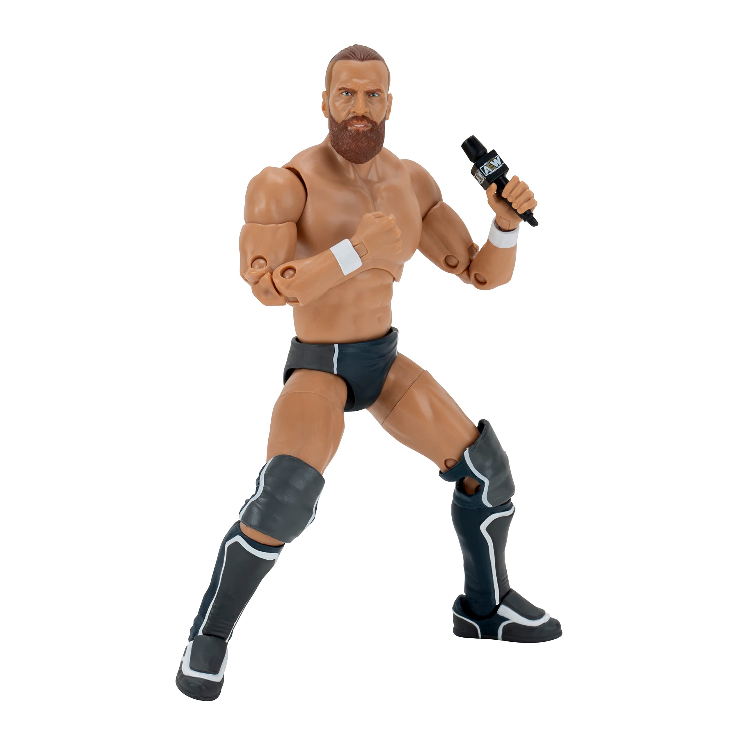 All Elite Wrestling Unrivaled Jon Moxley & Bryan Danielson 6-Inch Action Figure 2-Pack with Microphones & Hand Accessories - Amazon Exclusive Collectible for AEW Fans & Wrestling Enthusiasts - Perfect for Display, Gifts, and Role-Playing Battles