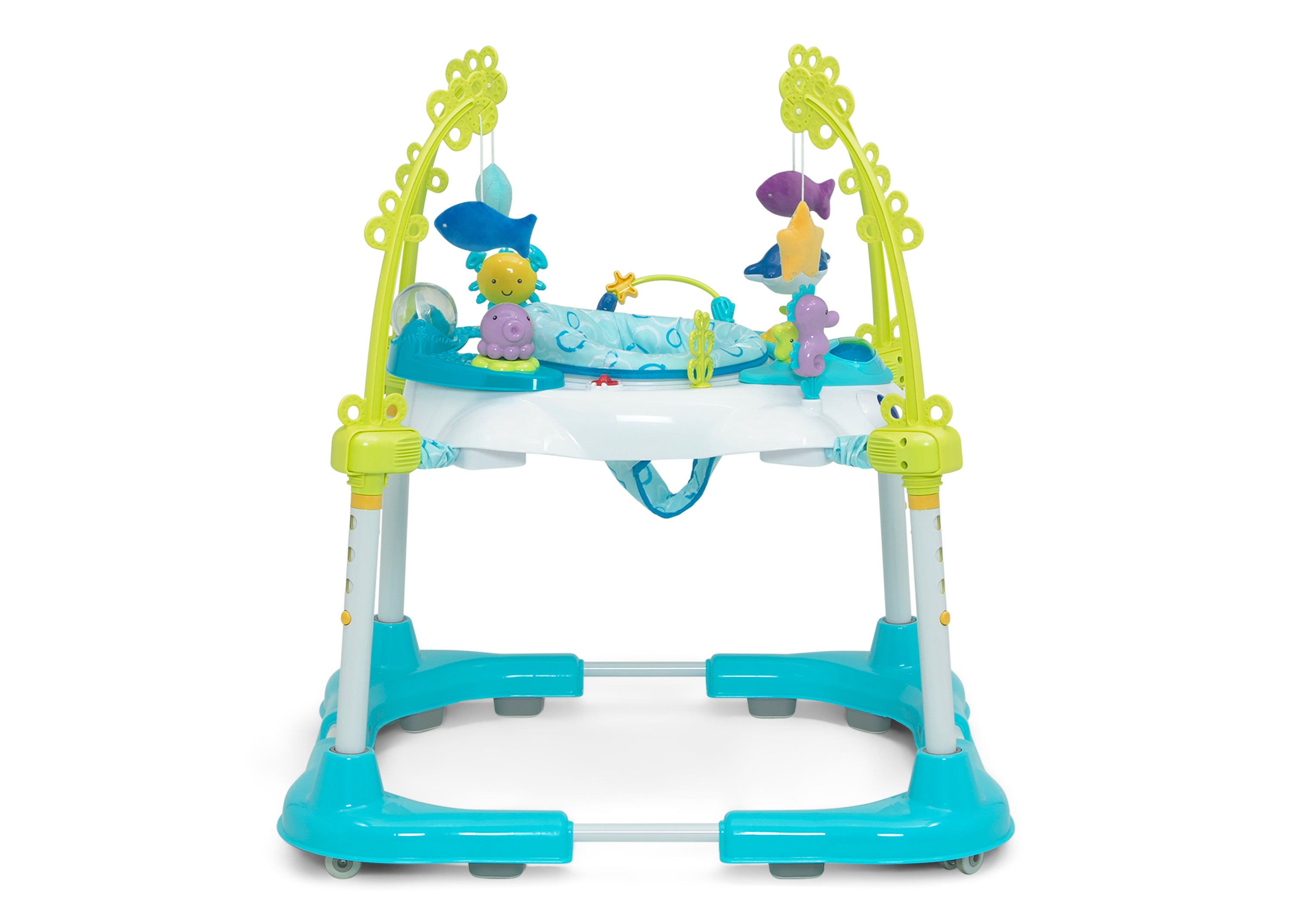 Deluxe Bounceroo Learn2Walk Baby Walker - Interactive Infant Activity Center for Early Walking Development | Perfect for Playtime, Learning & Motor Skills Growth at Home