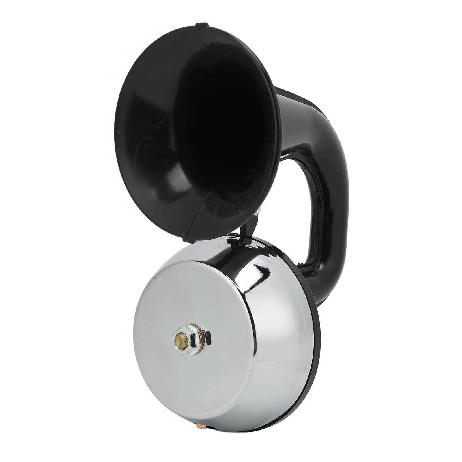 12V Electric Snail Horn for Trucks, Motorcycles & Lorries - Stainless Steel Car Speaker with Loud Sound - Perfect for Road Safety & Vehicle Customization