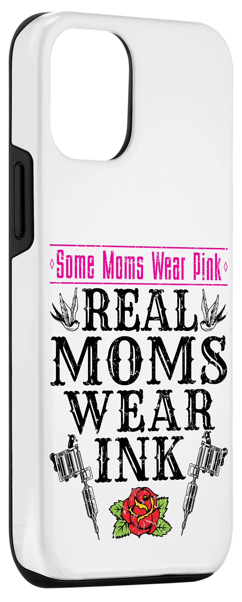 iPhone 12/12 Pro Tattoo Case - Cool Inked Design for Moms | Durable Protective Phone Cover | Perfect for Tattoo Lovers & Stylish Parents