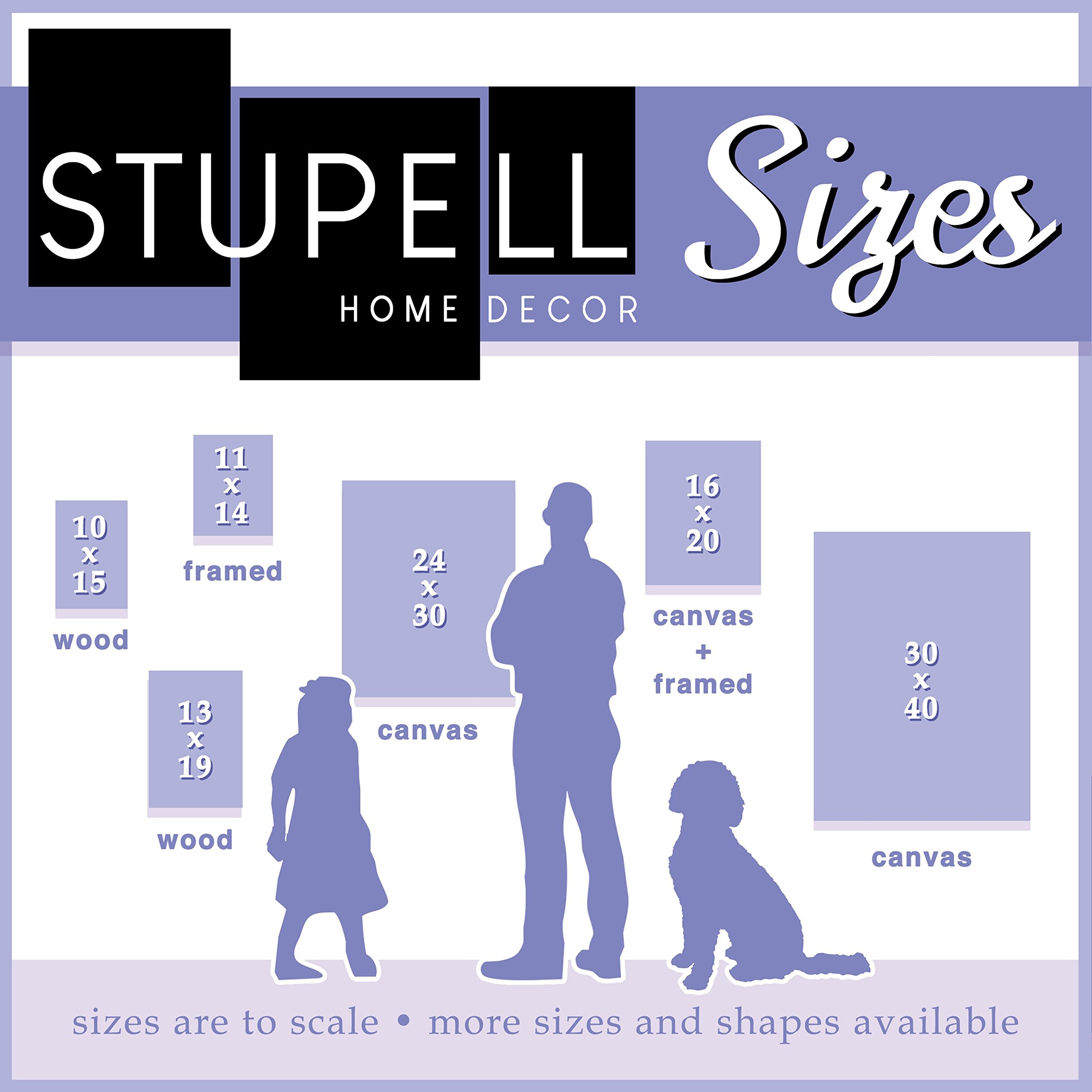 Stupell Hedgehog & Stars Wall Art for Home Decor - Nursery & Living Room