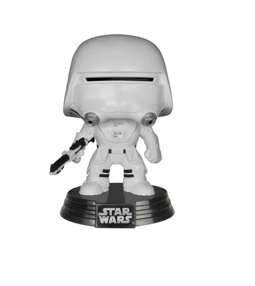 Star Wars Episode 7 First Order Snowtrooper Funko Pop Vinyl Figure - Collectible Action Toy for Display, Gifts & Movie Fans
