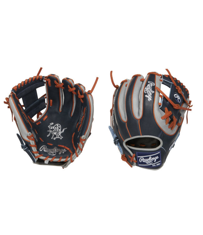 Rawlings Heart of the Hide R2G Series 11.5 Inch I-Web Baseball Glove PROR314 2NG - Premium Leather Mitt for Infield & Outfield Players
