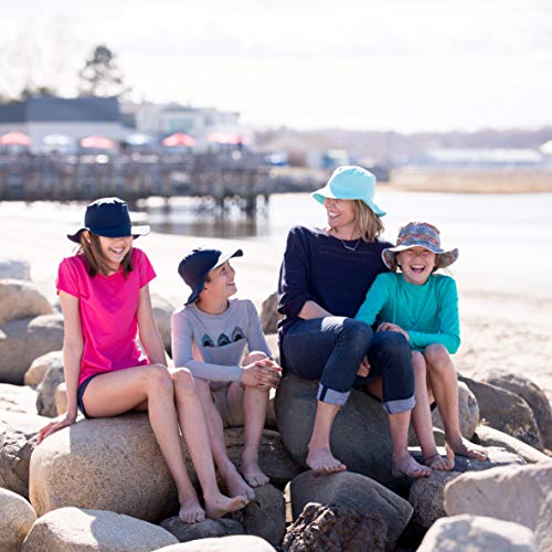 Stylish UPF 50+ Sun Protection Bucket Hats for Men, Women & Kids - Breathable Nylon Spandex Boonie Hats for Beach, Fishing, Hiking & Outdoor Activities
