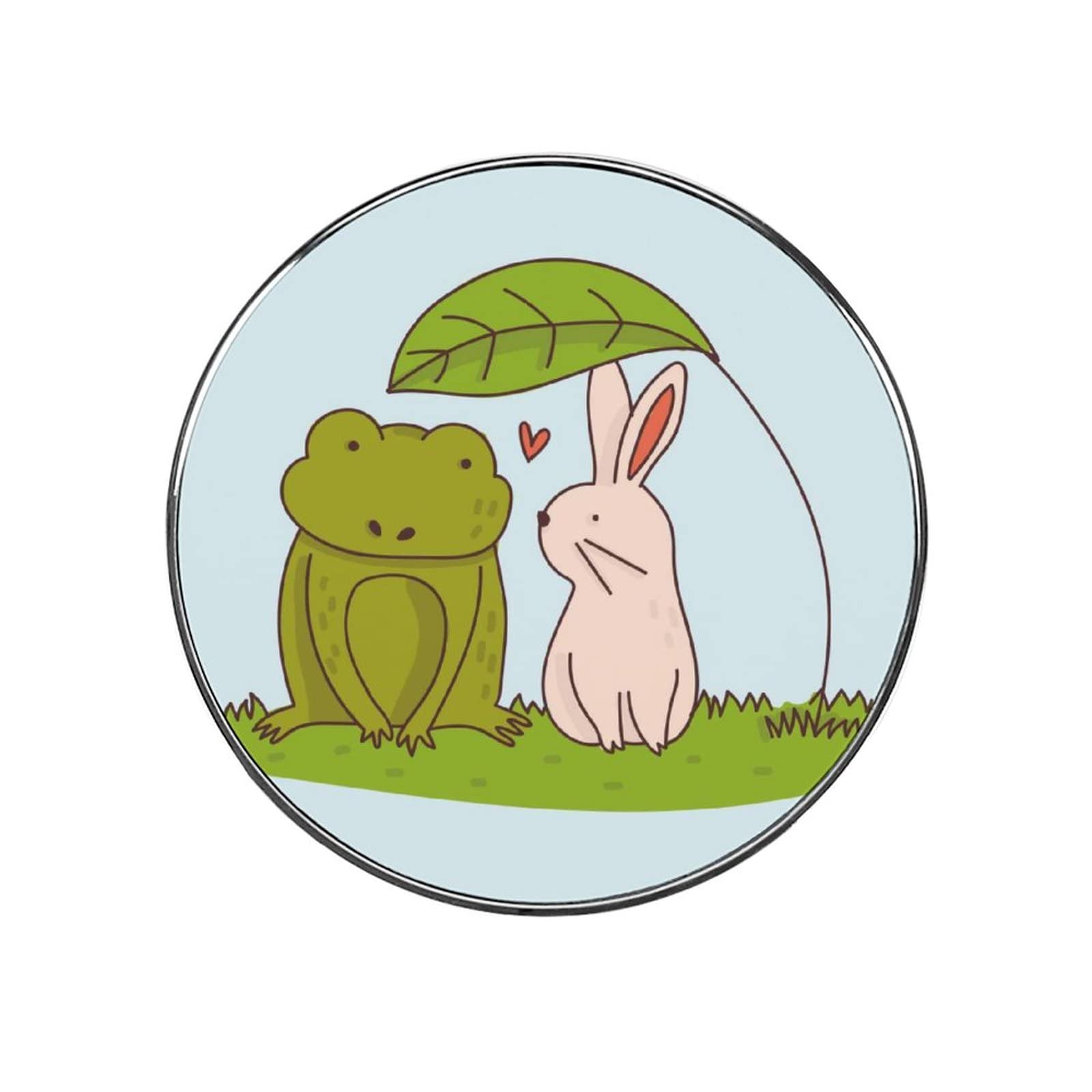Frogs & Rabbits Refrigerator Magnets - Cute Kitchen Decor for Fridges & Whiteboards - Perfect for Home, Office & Classroom Organization
