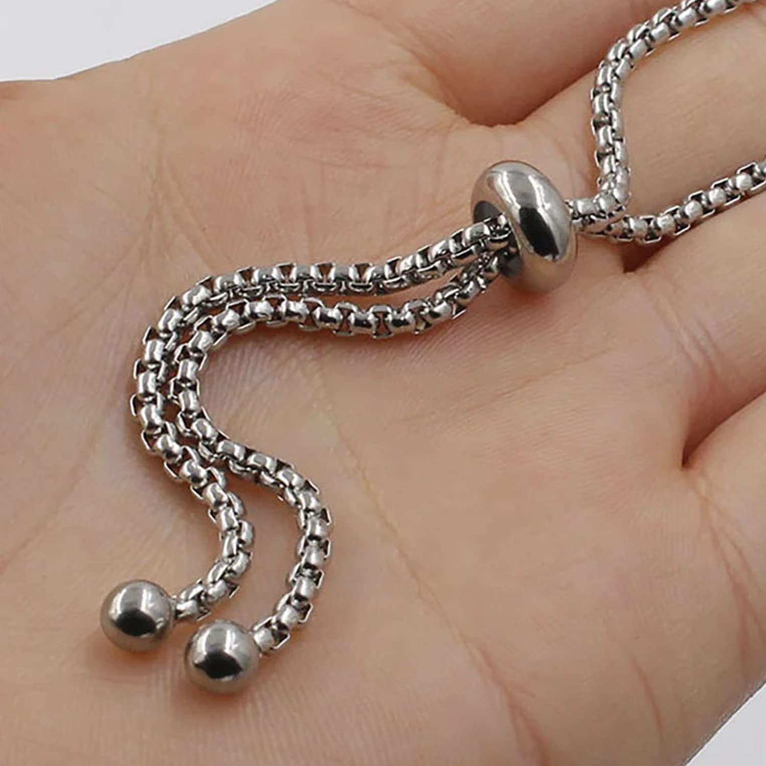Red Medical Alert ID Bracelet for Women & Men - Engraved Emergency First Aid Stainless Steel Adjustable Chain Bracelet - Perfect for Allergies, Diabetes & Emergency Situations