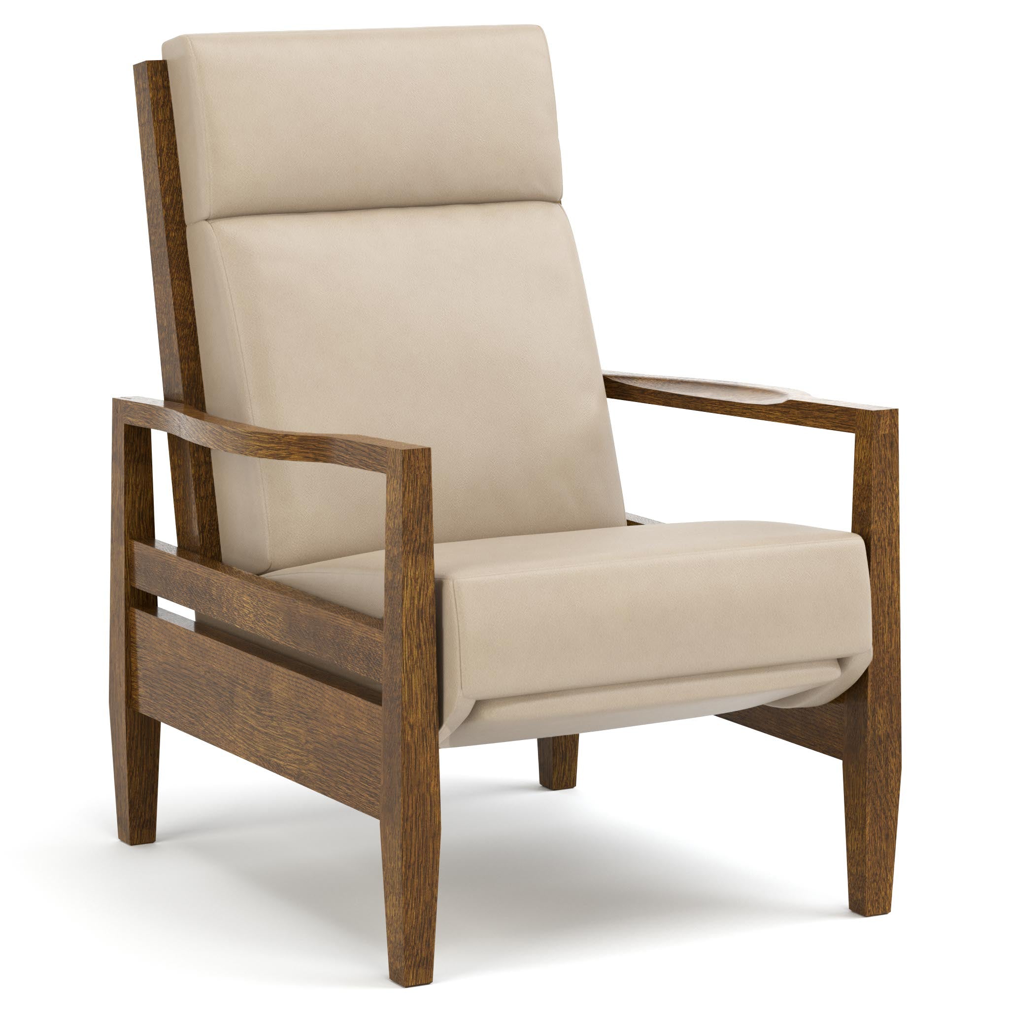 Surrey Hills Recliner Chair - Premium Comfort Leather Reclining Sofa for Living Room | Perfect for Relaxing, Watching TV & Napping