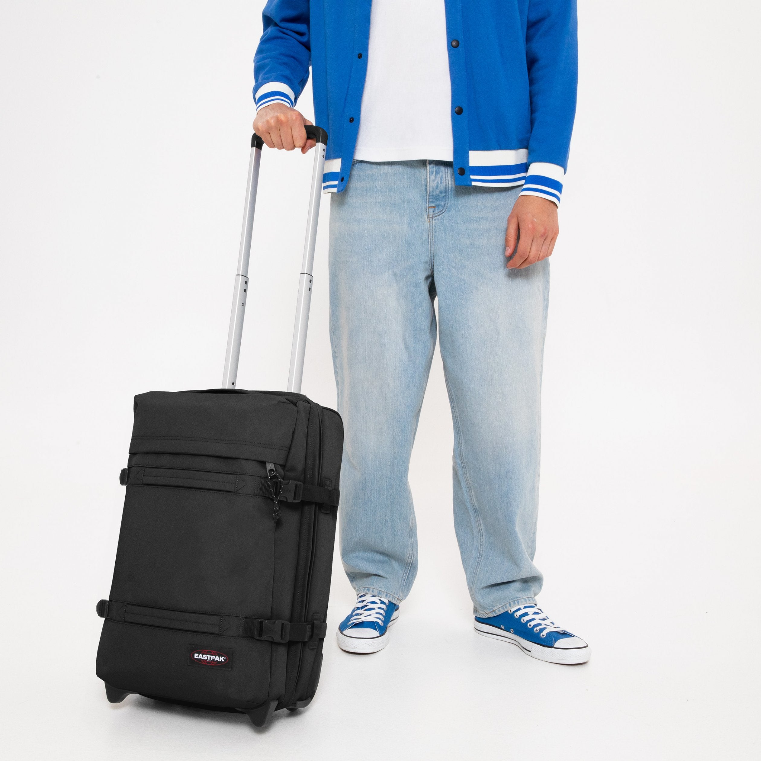 Eastpak Transit'R S Backpack - Durable Laptop Backpack for Work, School & Travel - Stylish Black Daypack for Men & Women - Perfect for Commuting, College & Outdoor Adventures