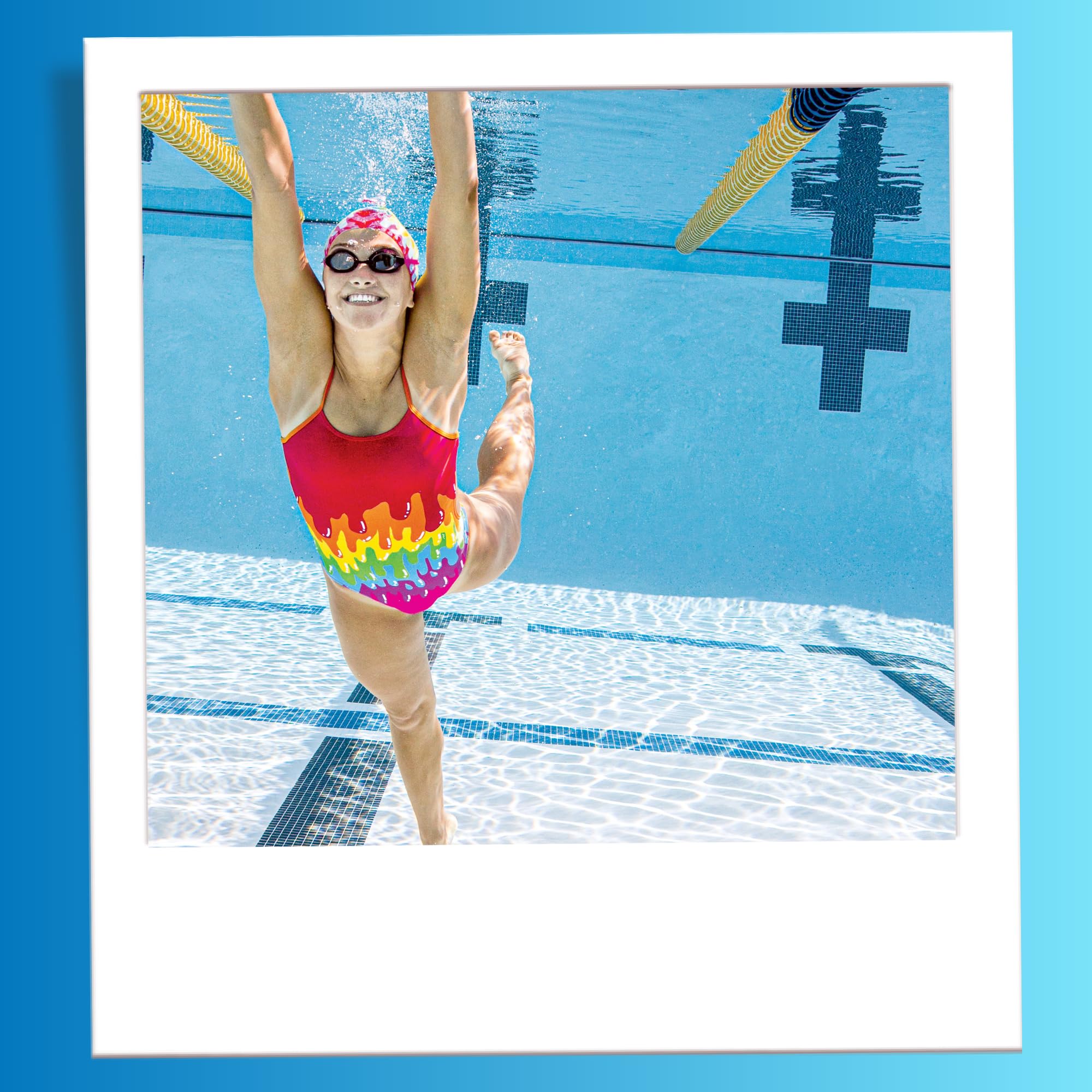 Sporti Micro Back Women's Athletic One Piece Swimsuit - Hydrolast Technology Competitive Swimwear for Lap Swimming, Water Aerobics & Pool Workouts