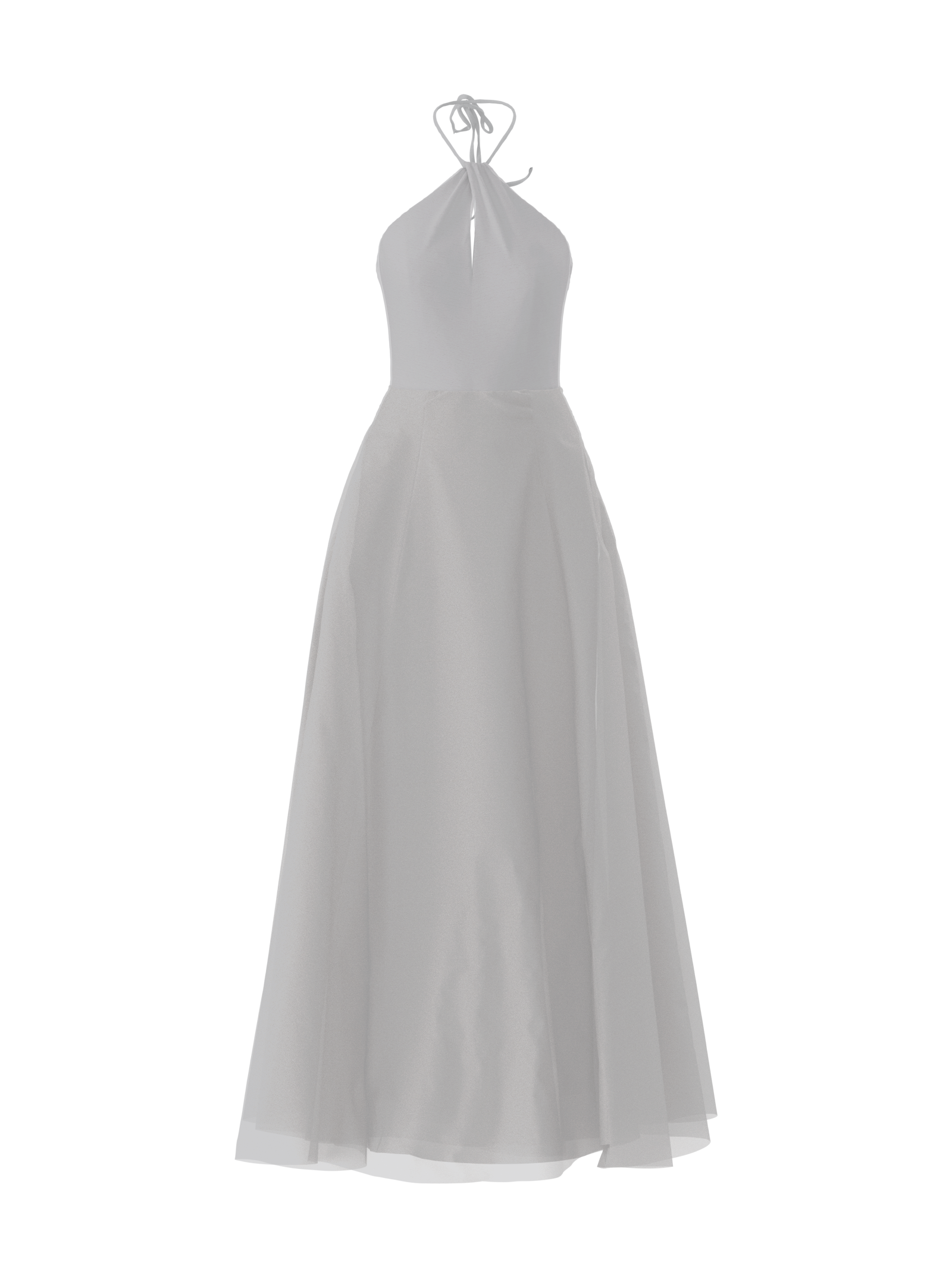 Colby Bodice & Cerisa Skirt Set in Platinum - Elegant Women's Fashion for Parties, Weddings & Special Occasions