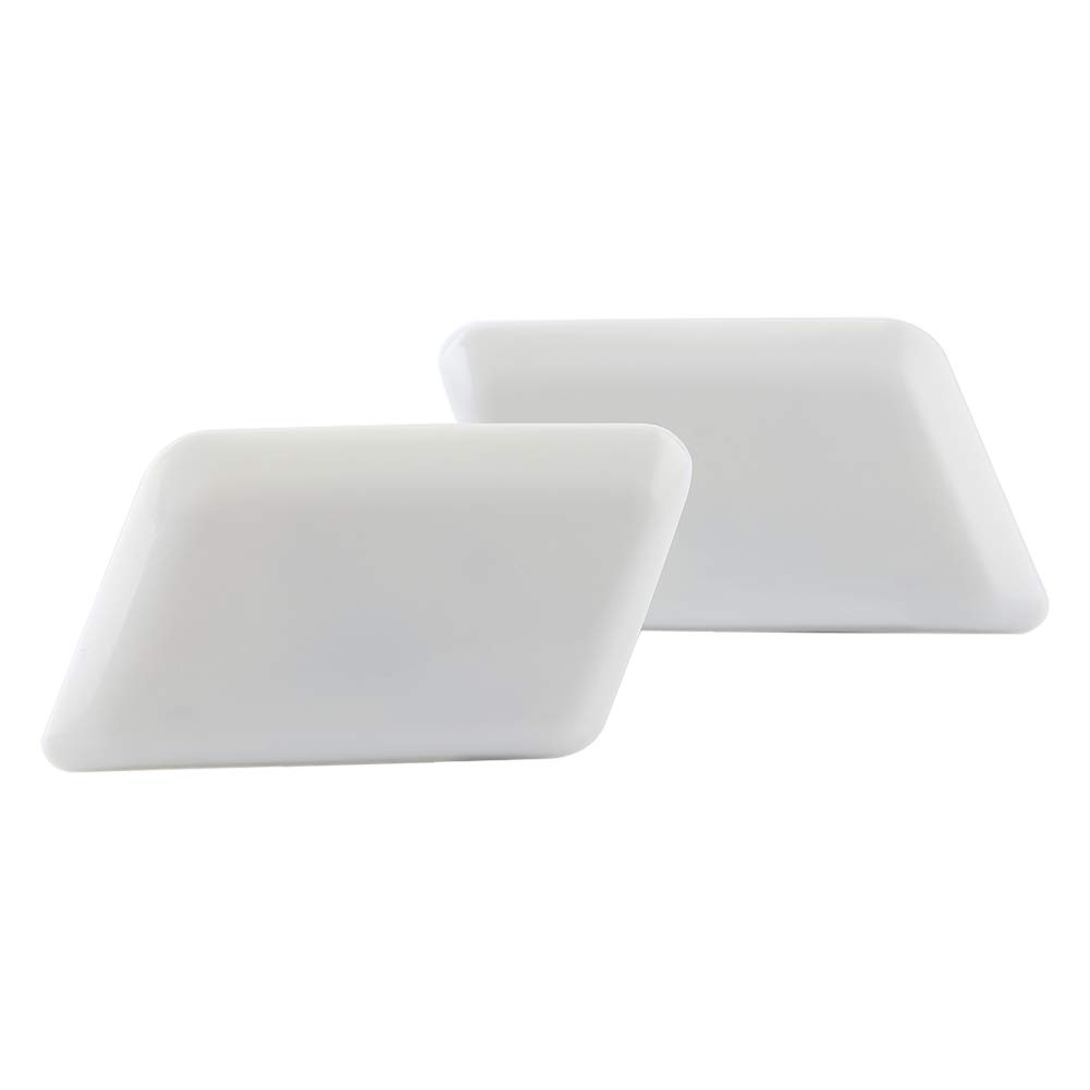 KIMISS Pair of Headlamp Light Washer Jet Cap Covers Set 1301040 1301038 for Ford Mondeo MK3 III 2000-2007 Models - Replacement for 1S71-13L019-AE & 1S71-13L018-AE Headlamp Washer Caps - Perfect for Headlight Restoration & Car Maintenance