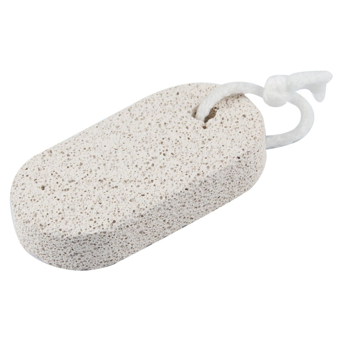 Natural Pumice Stone for Feet - Oval Shape Callus Remover & Foot Sanding File - Professional Pedicure Tool for Hard Cracked Skin - Exfoliating Foot Scrubber for Smooth Heels - Perfect for Home Pedicure & Spa Care