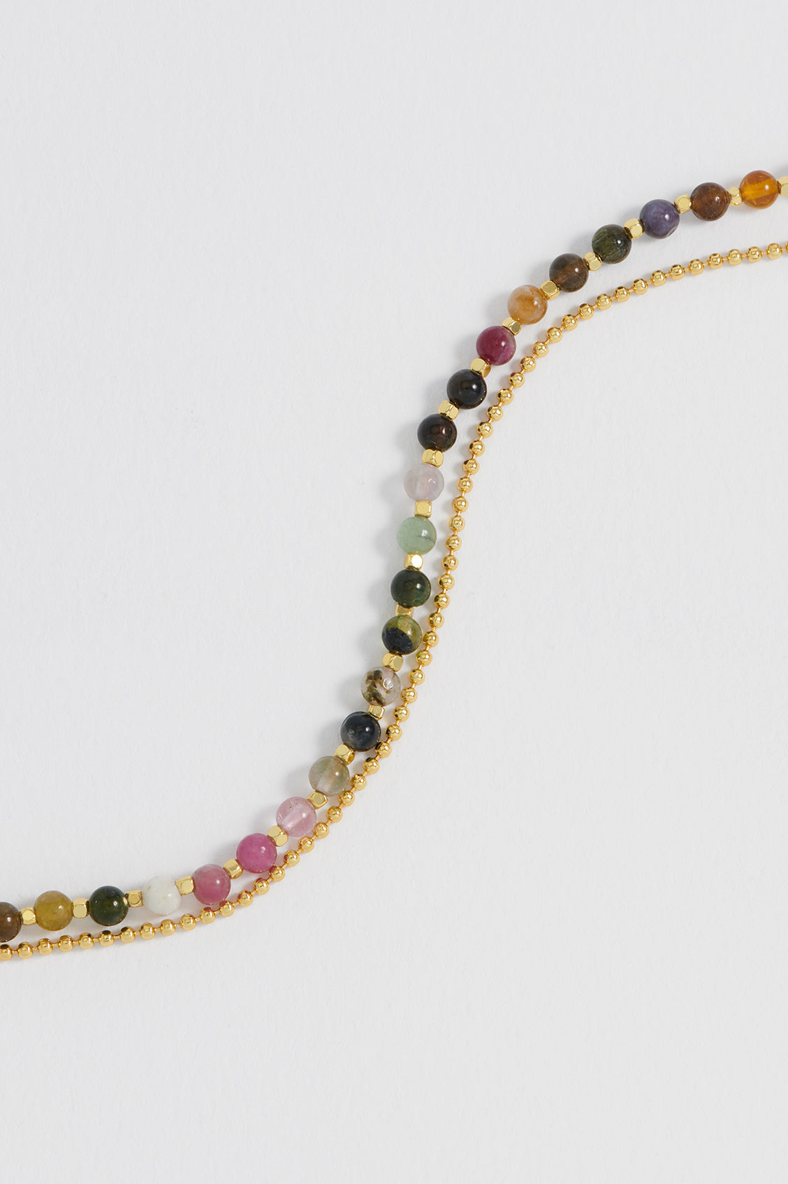 Gemstone Duo Bracelet for Women - Healing Crystal Beaded Bracelet for Positive Energy & Protection - Perfect for Yoga, Meditation & Everyday Wear
