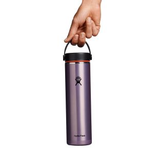 24 oz Lightweight Wide Mouth Water Bottle for Hiking, Camping & Outdoor Adventures - BPA Free, Leak Proof & Durable Stainless Steel Flask