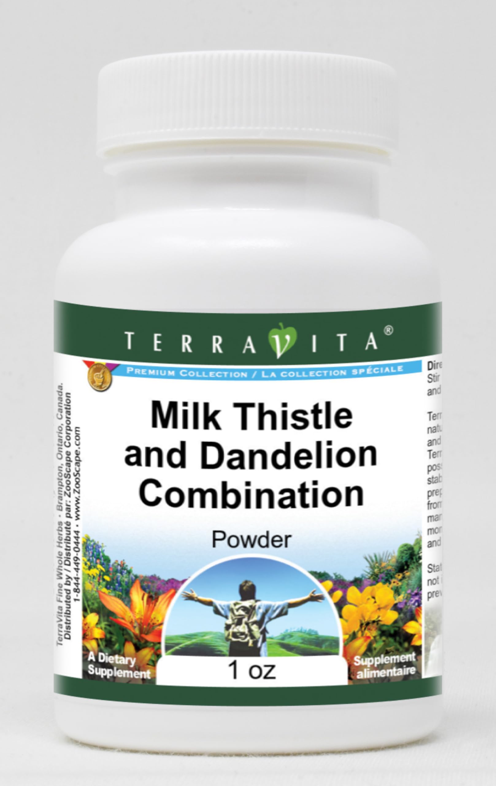 Organic Milk Thistle & Dandelion Root Powder - 1 oz | Liver Detox & Digestive Support | Herbal Supplement for Cleansing & Wellness | Use in Smoothies, Teas & Wellness Drinks