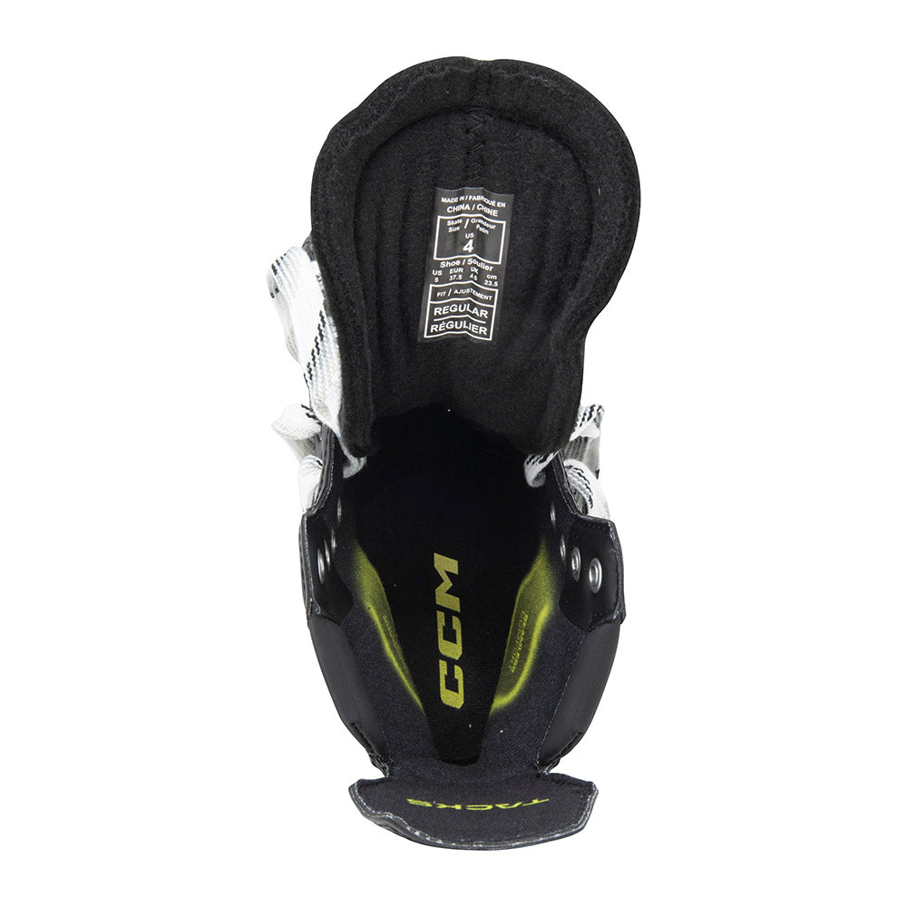 CCM Tacks Vector Plus 2024 Intermediate Ice Hockey Skates - Lightweight Performance Skates for Youth & Adult Players - Perfect for Rink Practice & Competitive Games