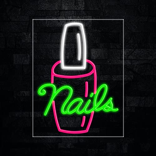 LED Nail Salon Neon Sign - 22