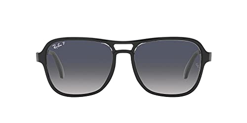 Black Transparent Black/Polarized Blue Gradient