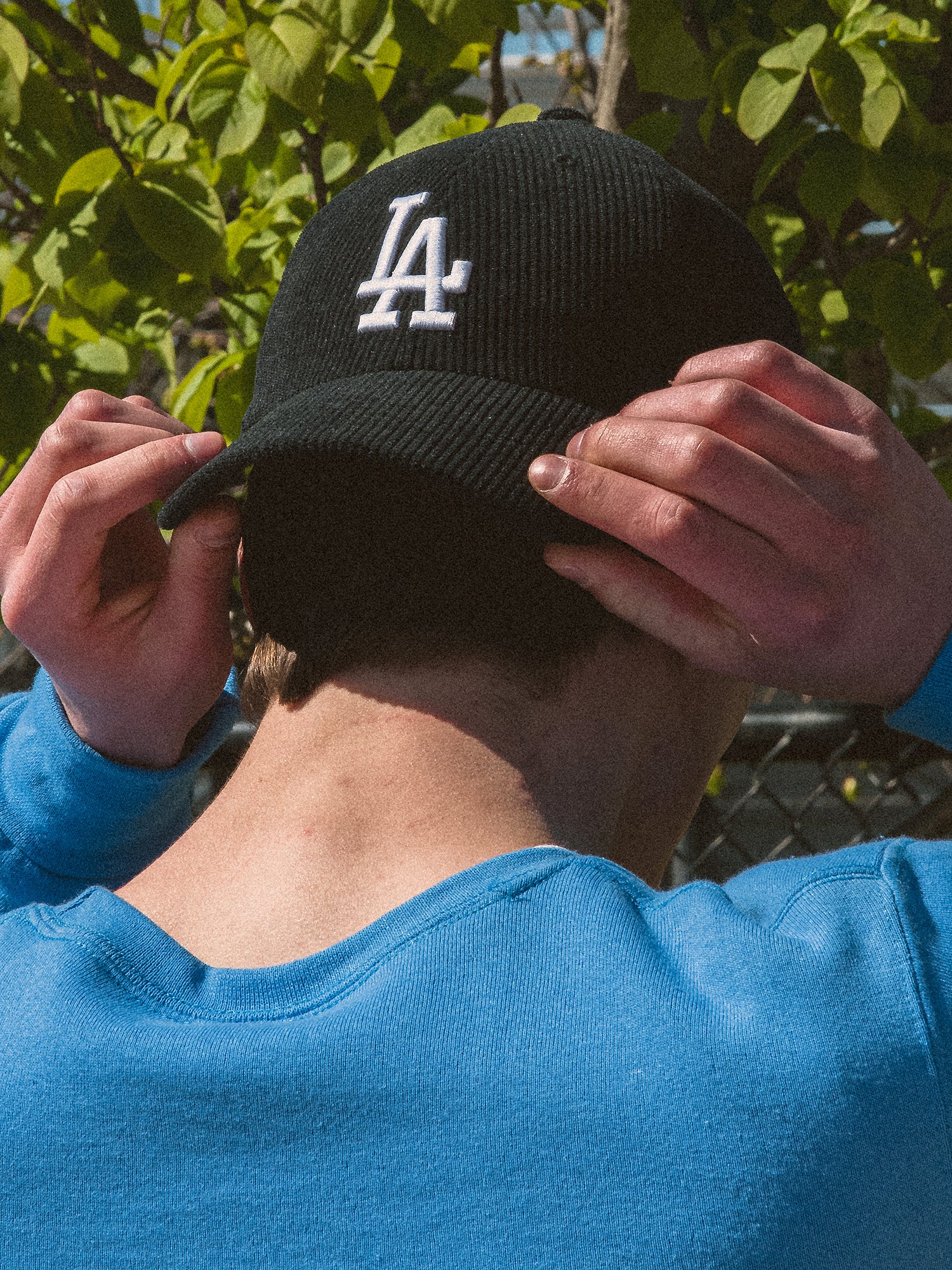 47 MLB LA Dodgers Thick Cord Adjustable Baseball Cap - Stylish & Durable for Fans, Outdoor Sports & Casual Wear