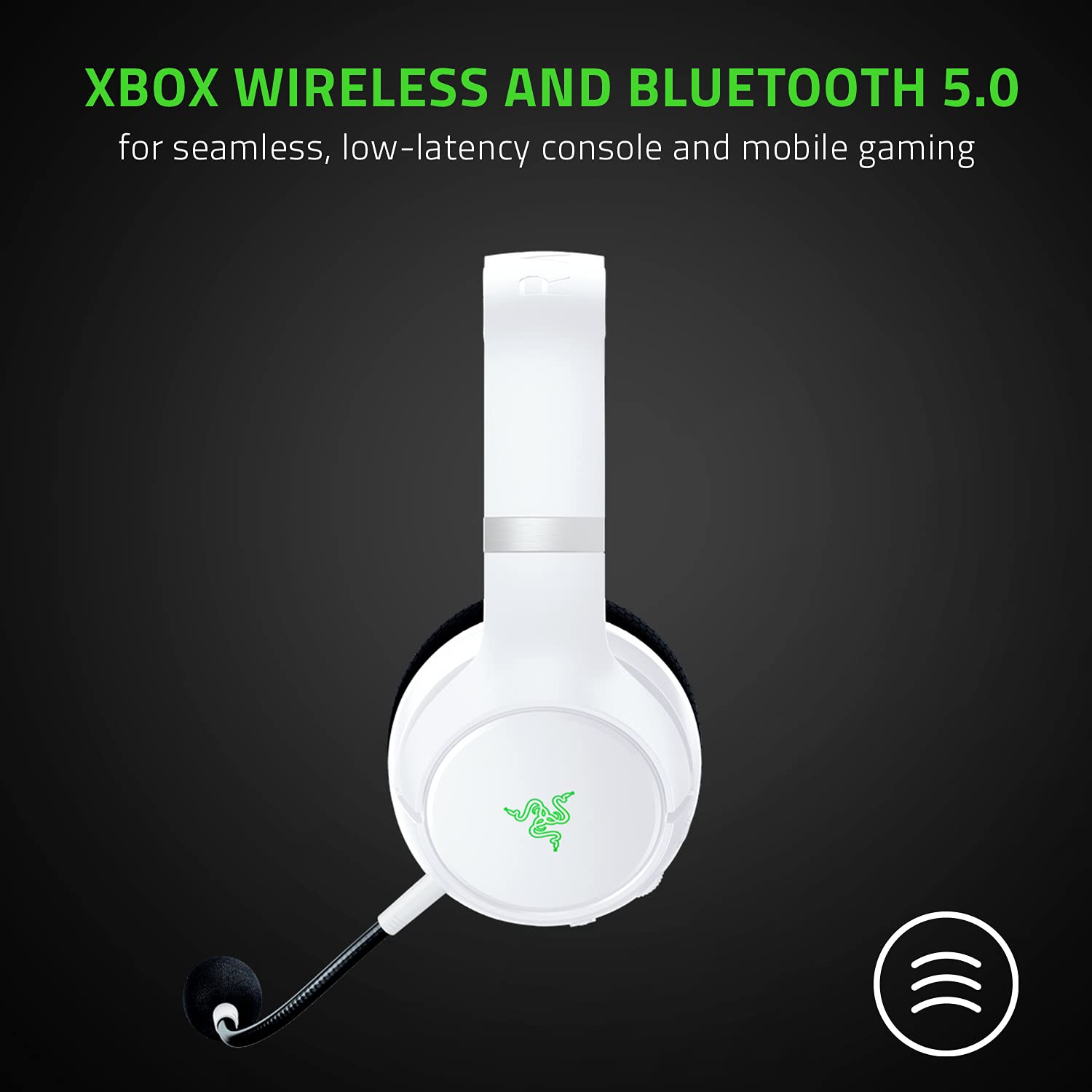 Razer Kaira Pro Wireless Gaming Headset for Xbox Series X|S - White (Renewed) - Premium Audio for Competitive Gaming & Immersive Entertainment