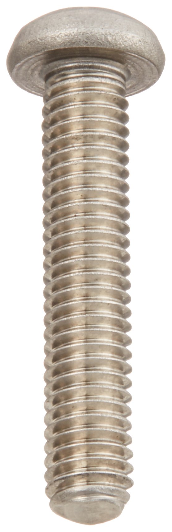 #3-48 UNC Stainless Steel Machine Screws (50 Pack) - Round Head Phillips Drive for Electronics & DIY