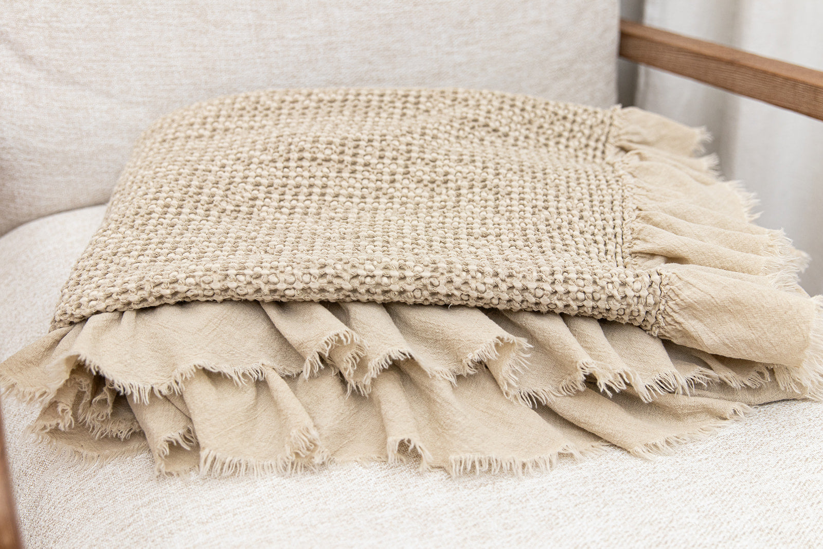 Mia Throw Blanket - Soft & Cozy Knit Throw for Couch, Bed, or Sofa - Perfect for Lounging, Reading, and Relaxing at Home