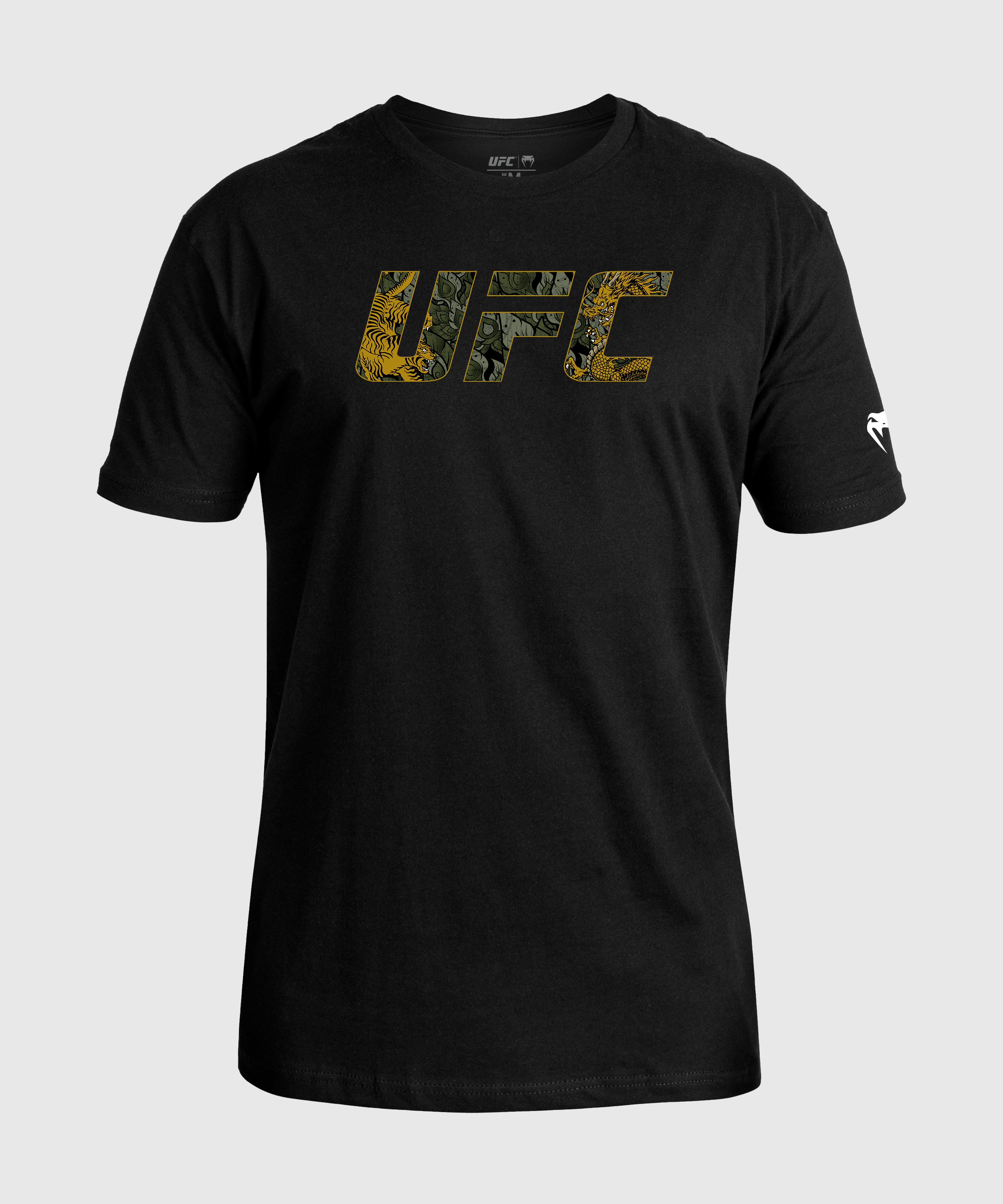 Men's UFC Unrivaled by Venum Black Valentina Shevchenko T-Shirt - Official MMA Fighter Tee for Training & Casual Wear