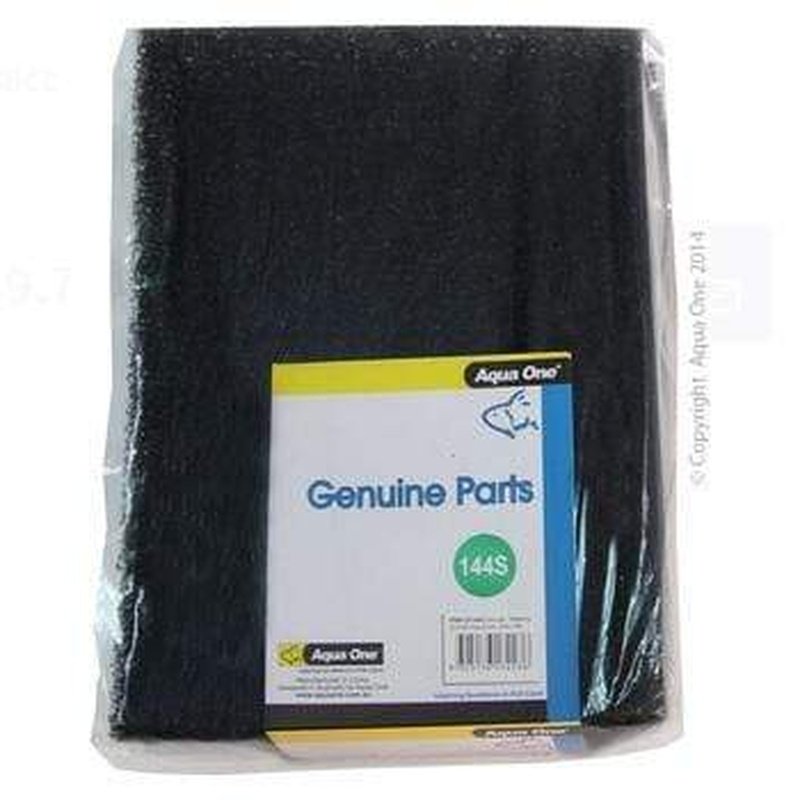 Aqua One Sponge Filter Media 4-Pack (144s) - Regency 220/280 Model 25144s - Ideal for Aquarium, Fish Tank & Pond Filtration Systems