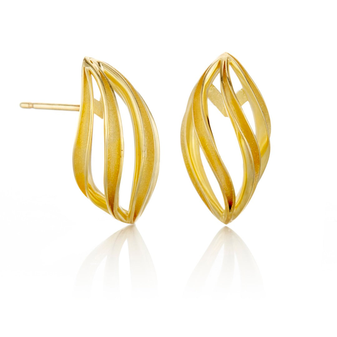 Wave Pod Earrings for Women - Trendy Boho Dangle Earrings for Everyday Wear, Party & Gift Giving