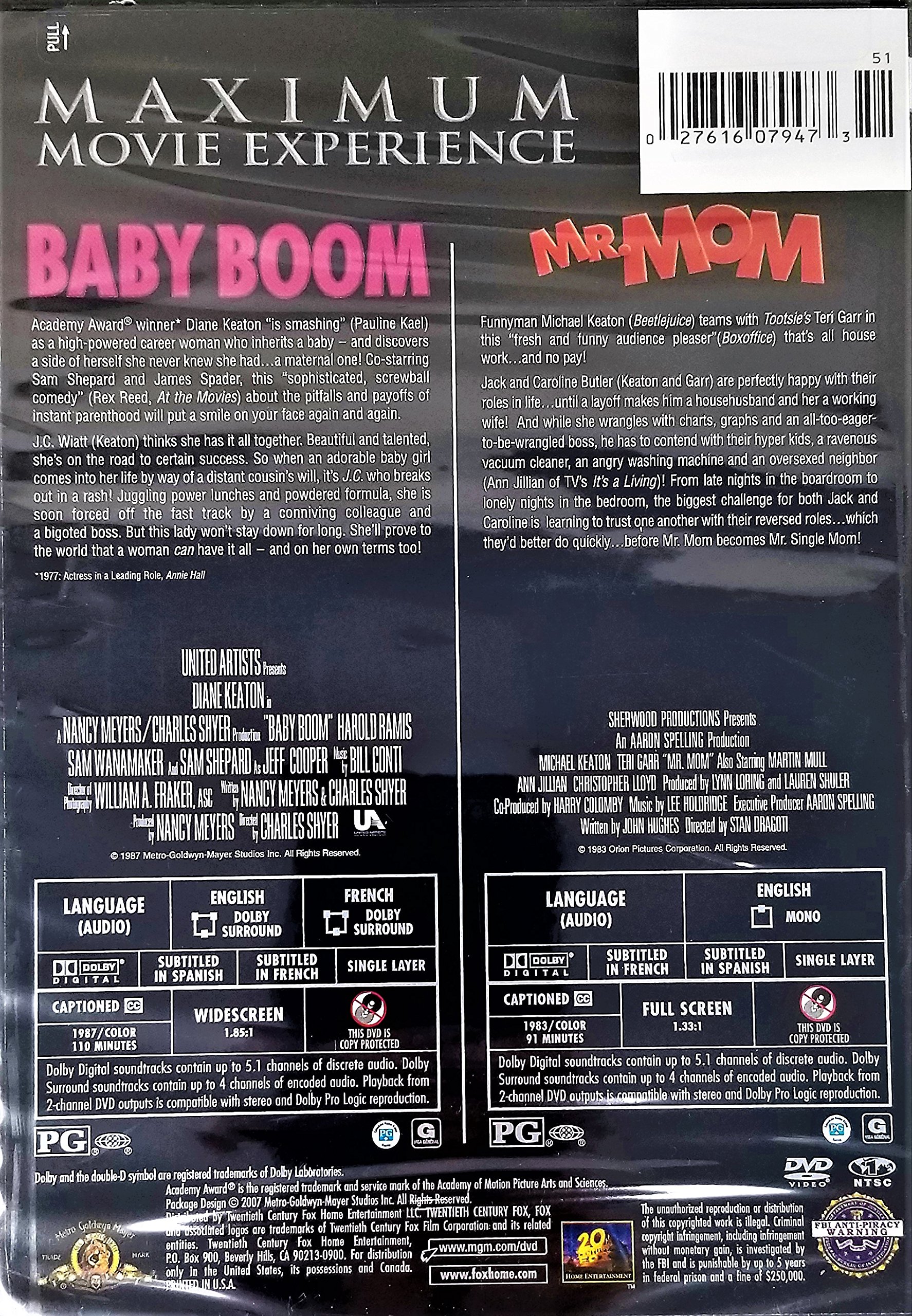 Baby Boom & Mr. Mom - Funny Parenting T-Shirts for New Dads & Moms | Perfect for Father's Day, Baby Showers & Family Photos