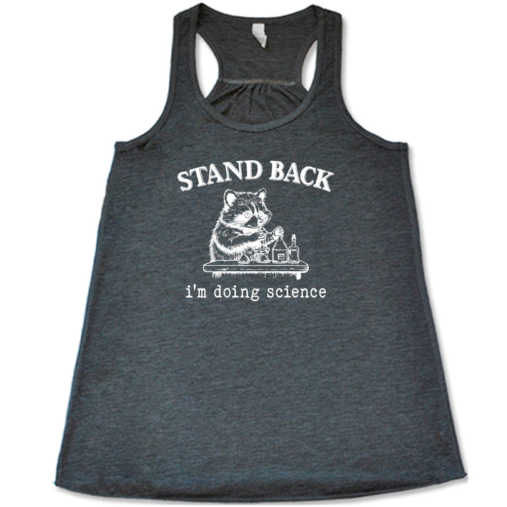 Stand Back I'm Doing Science T-Shirt - Funny Science Lover Gift for Men & Women - Perfect for Labs, Classrooms & Nerdy Parties