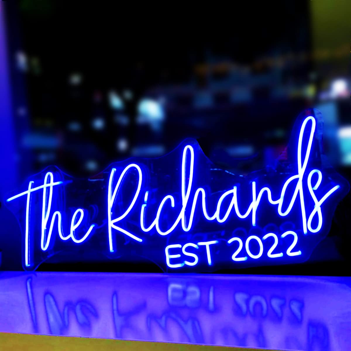 Custom LED Neon Signs - Personalized Wedding, Bedroom, Birthday Party Decor - 40