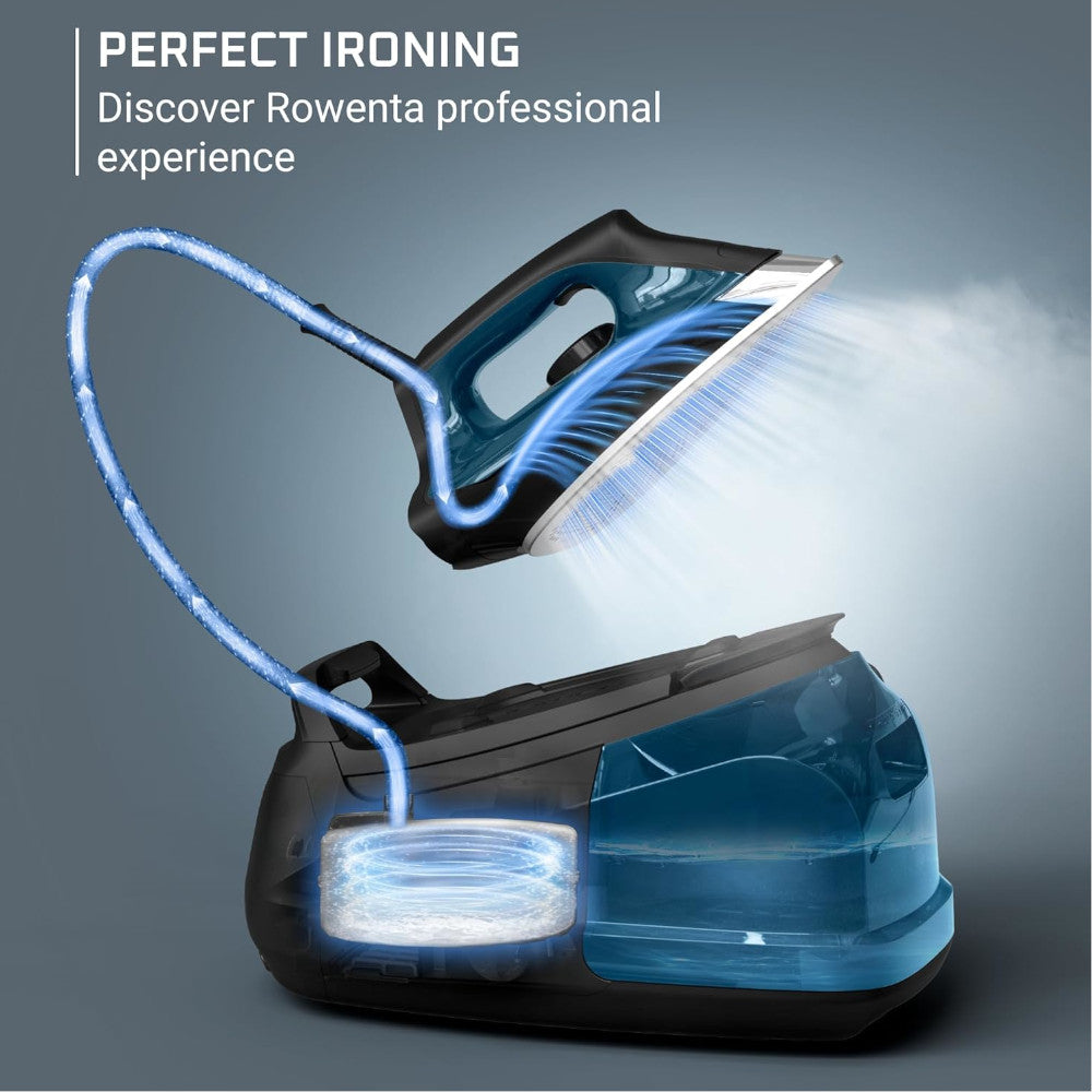 ROWENTA DG8624U1 Perfect Steam Pro Professional Steam Station - Blemished Package with Full Warranty - Ideal for Home & Commercial Ironing Needs