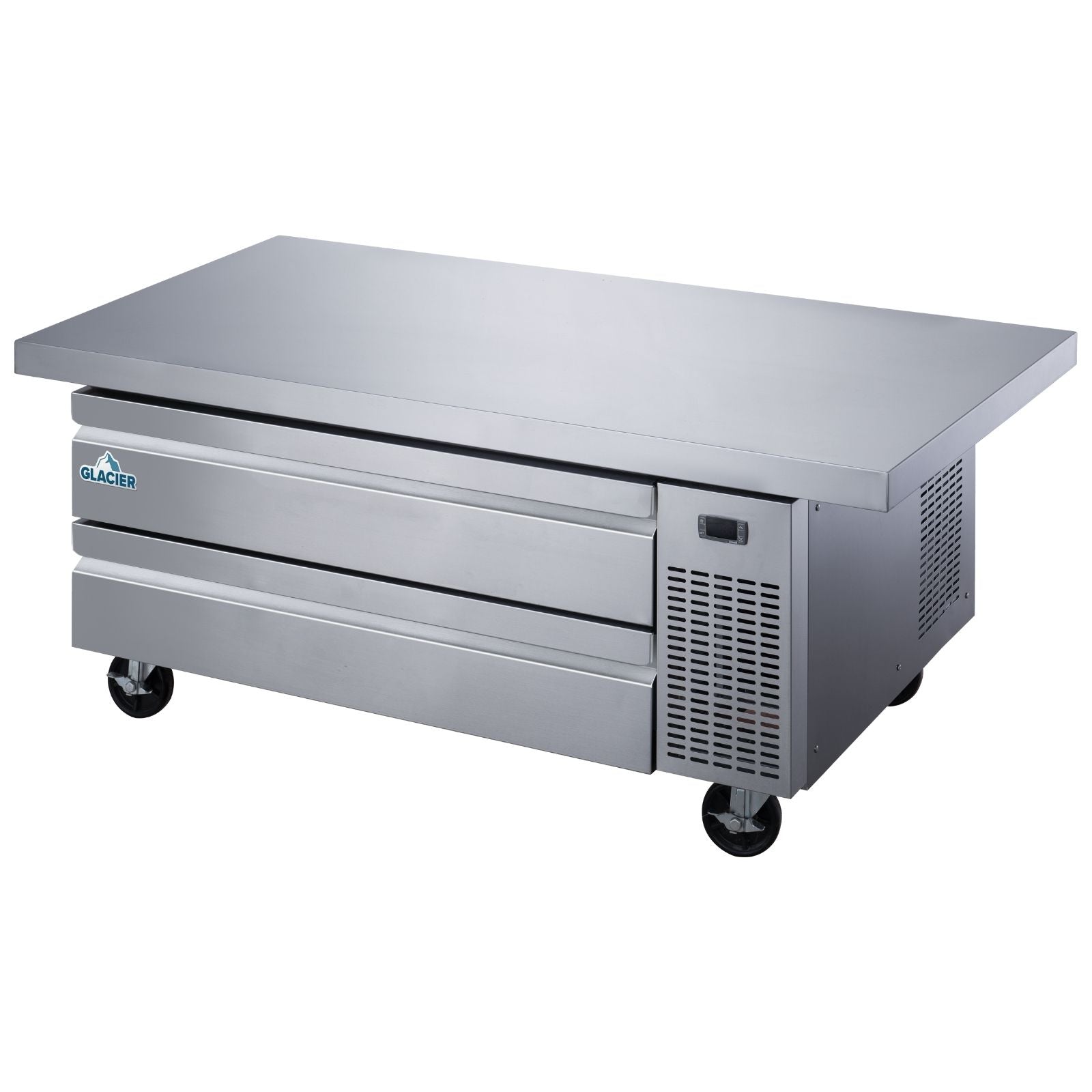 Premium Glacier 60 Chef Base with 2 Drawers - Stainless Steel Commercial Kitchen Cabinet for Restaurants & Catering Services | Ideal for Professional Kitchens, Food Prep Stations & Culinary Schools