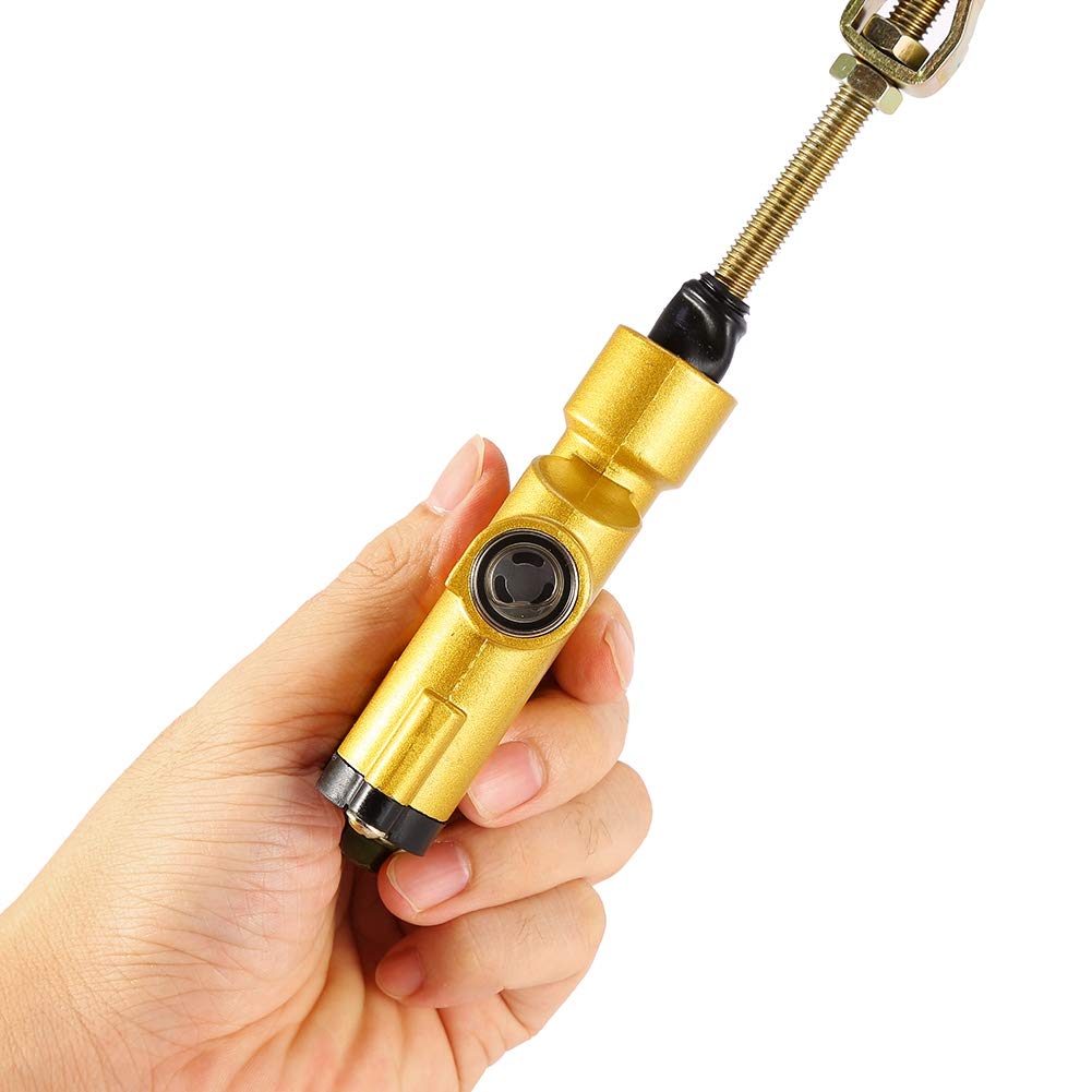 Motorcycle Dirt Bike Quad ATV Rear Foot Brake Master Cylinder - High Performance Braking System for Off-Road & Sport Bikes (Perfect for Trail Riding, Motocross & Adventure Racing)