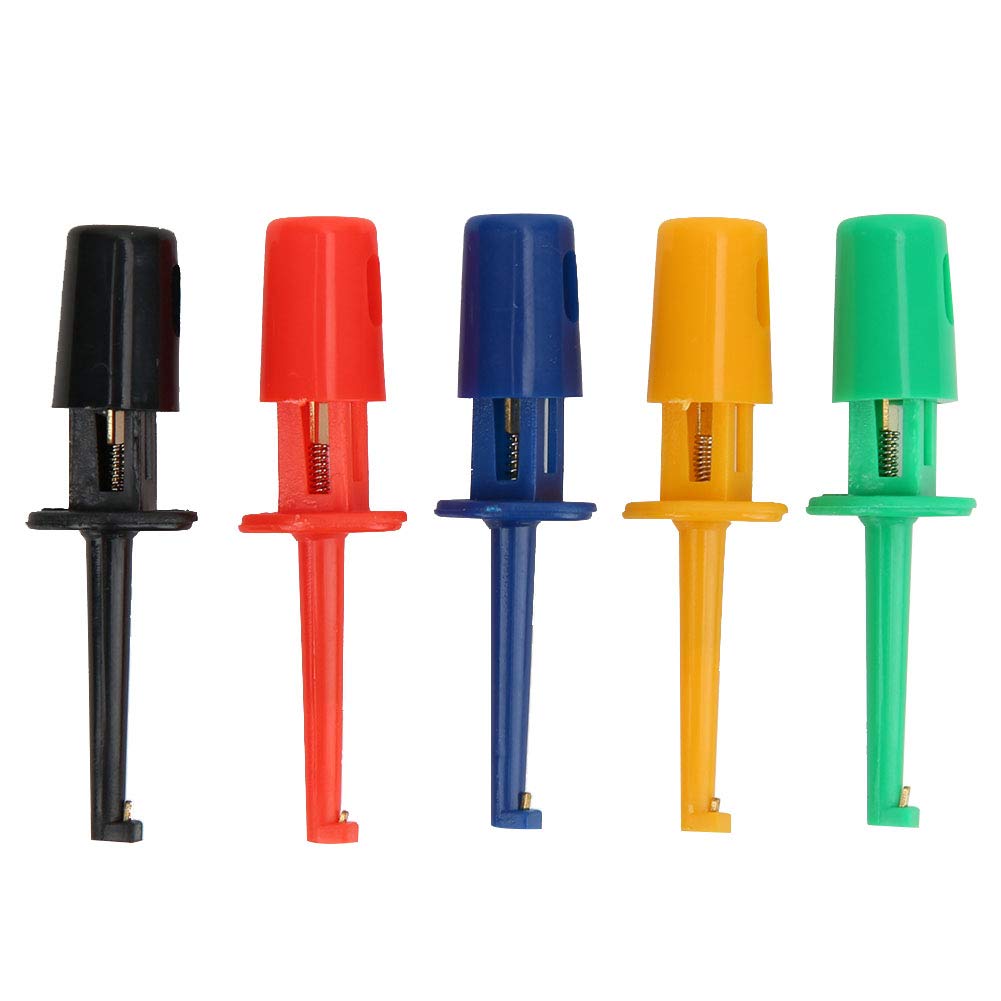 20Pcs Colorful Test Hooks for IC & Phone Repair - Durable Electronic Testing Clips