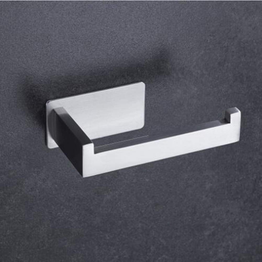 Stainless Steel Toilet Paper Holder - 304 Wall Mounted Bathroom Tissue Roll Organizer & Towel Rack | Durable Paper Dispenser for Home, Office, RV & Restrooms