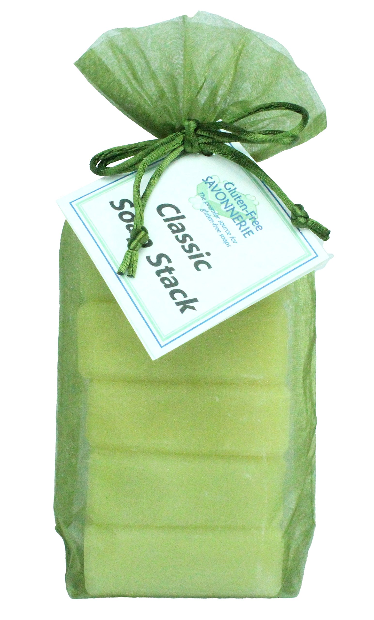 Classic Soap Stack - Natural Handmade Soap Bars Set for Bath, Shower & Gift - Eco-Friendly, Moisturizing & Gentle Cleansing for All Skin Types