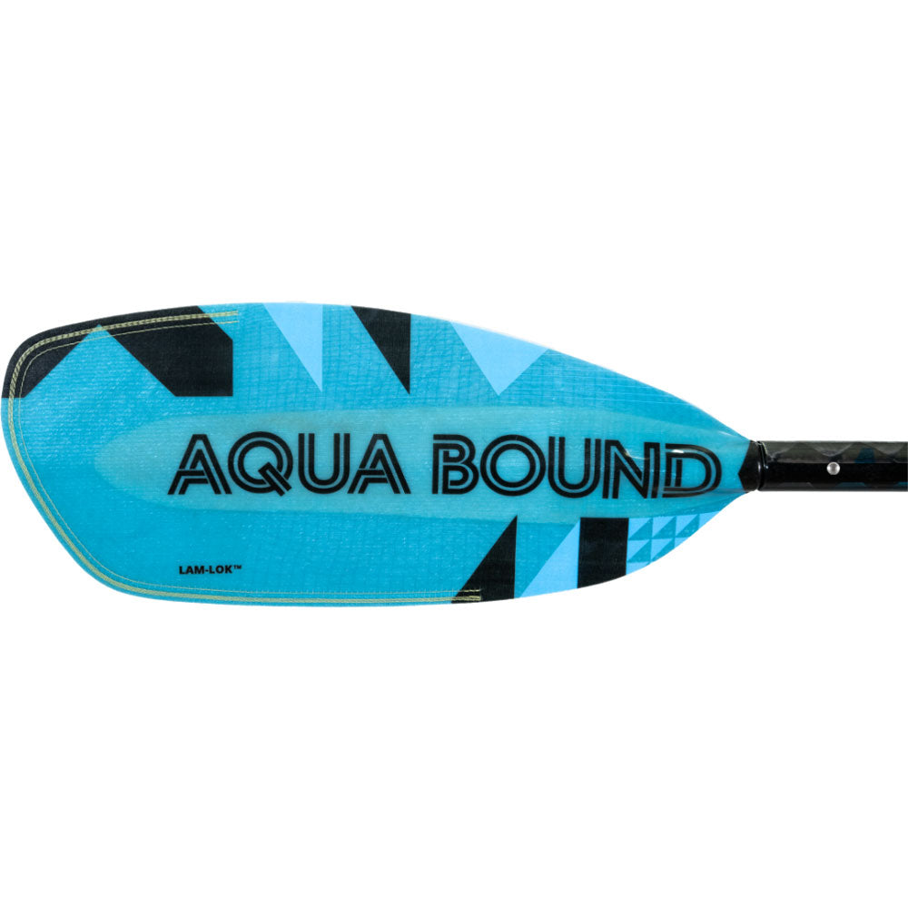 Aqua Bound Aerial Major Fiberglass Versa Lok Bent Shaft 4-Piece Kayak Paddle - Lightweight & Durable Kayaking Gear for Touring, Fishing & Recreational Paddling