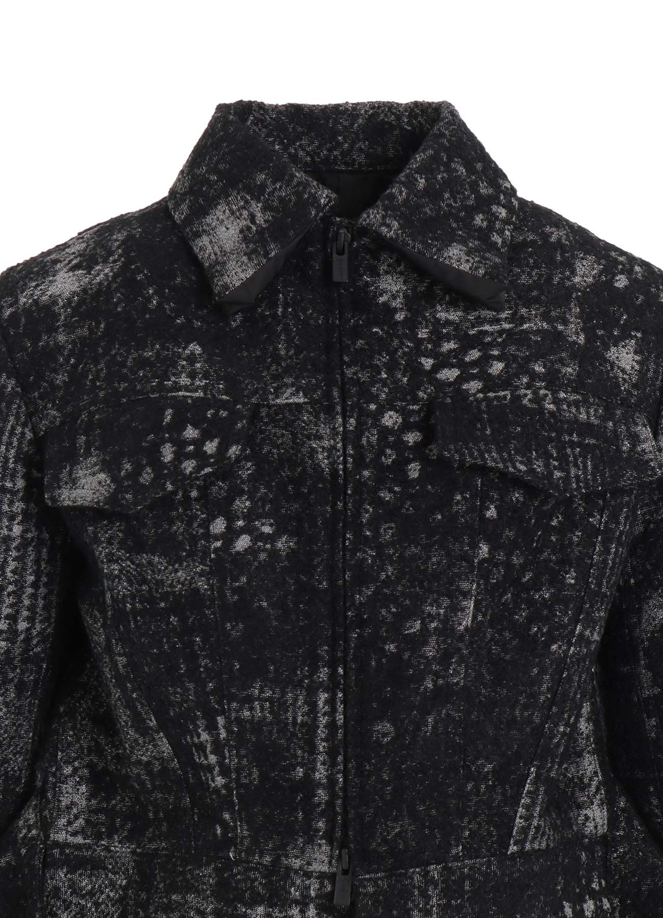 Check Jacquard Box Short Jacket for Women - Stylish Casual Outerwear for Fall & Winter | Perfect for Office, Date Night & Travel