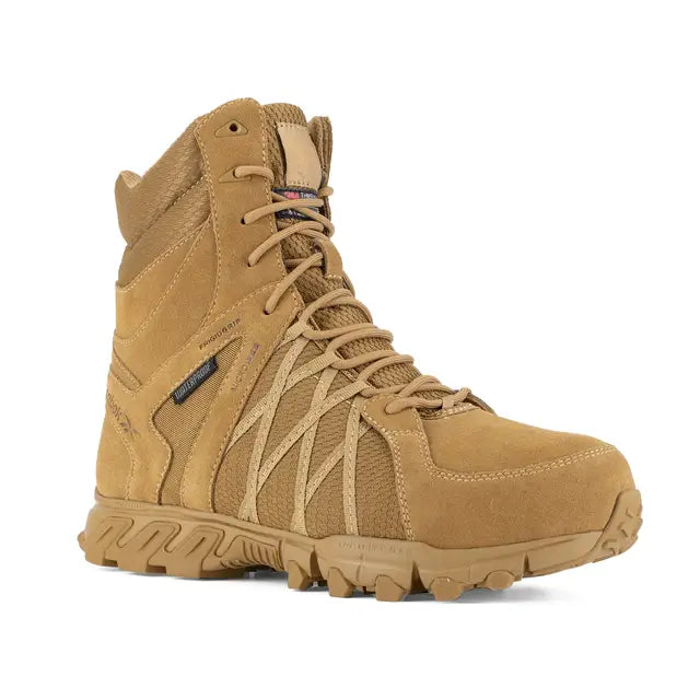 Trailgrip 8 Inch Composite Toe Waterproof Ins Tactical Work Boot Coyote